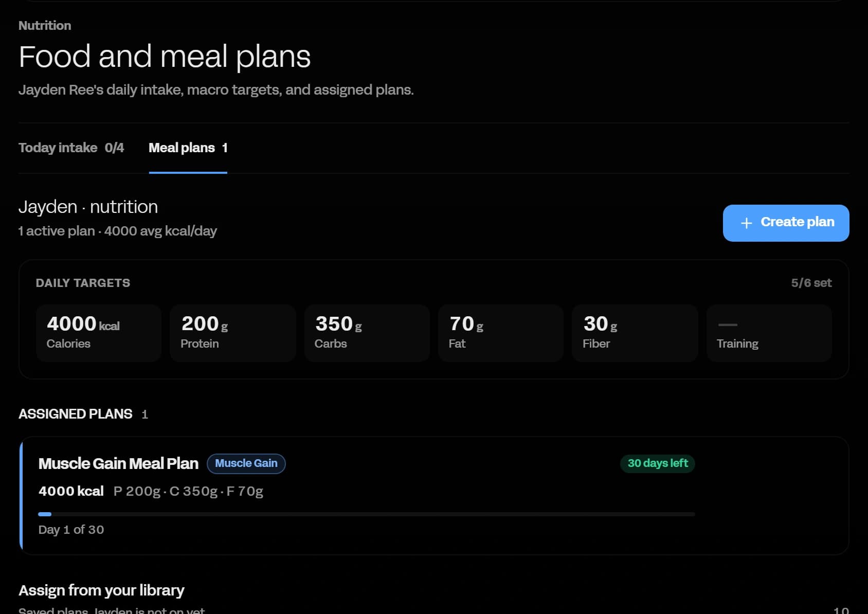 Plans clients can actually follow product screenshot